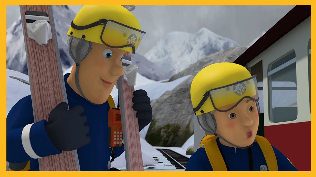 Sam fait du snowboard ! 🔥 epic Fireman Sam Compilation Official 🔥