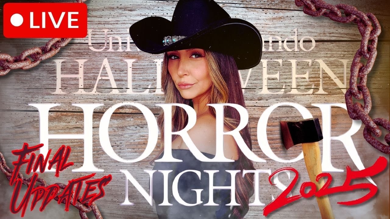 🔴 LIVE | Final Halloween Horror Nights 2025 Updates and Unmasking the Horror 3 House Tour Review