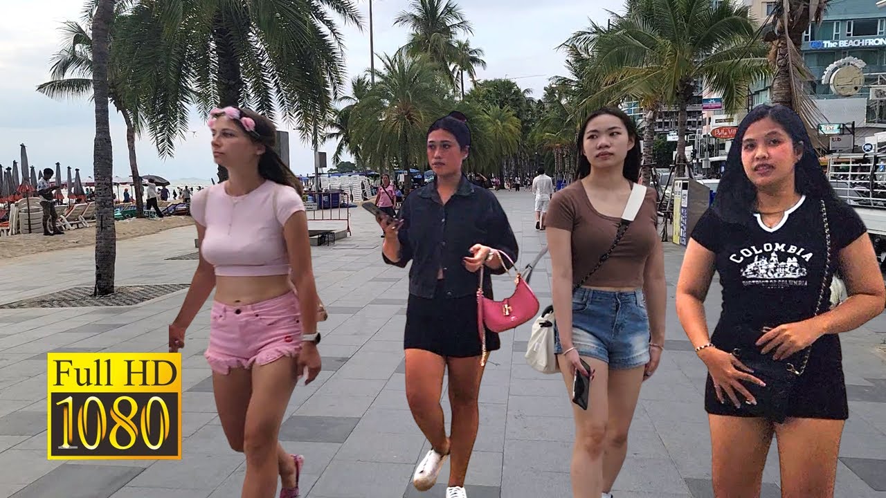 Pattaya Beach Road Girls Thailand