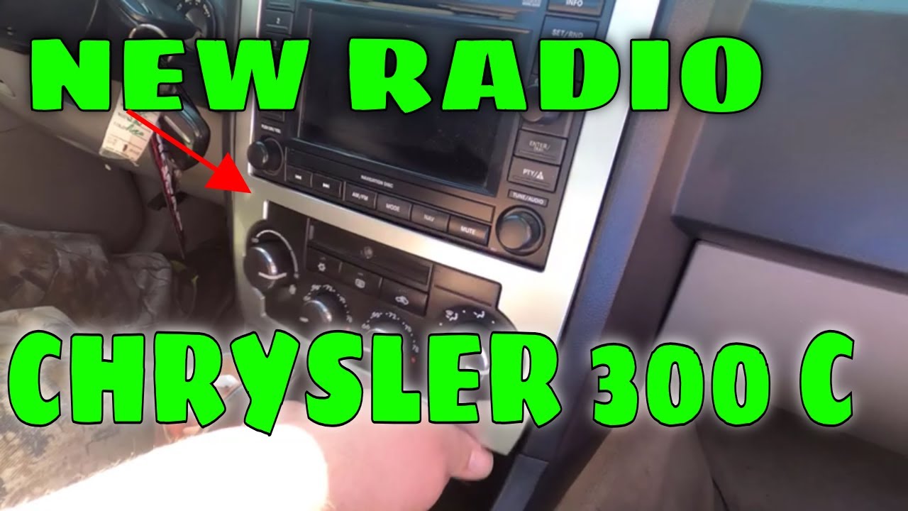 INSTALLING A NEW RADIO IN THE CHRYSLER 300 C PART 1
