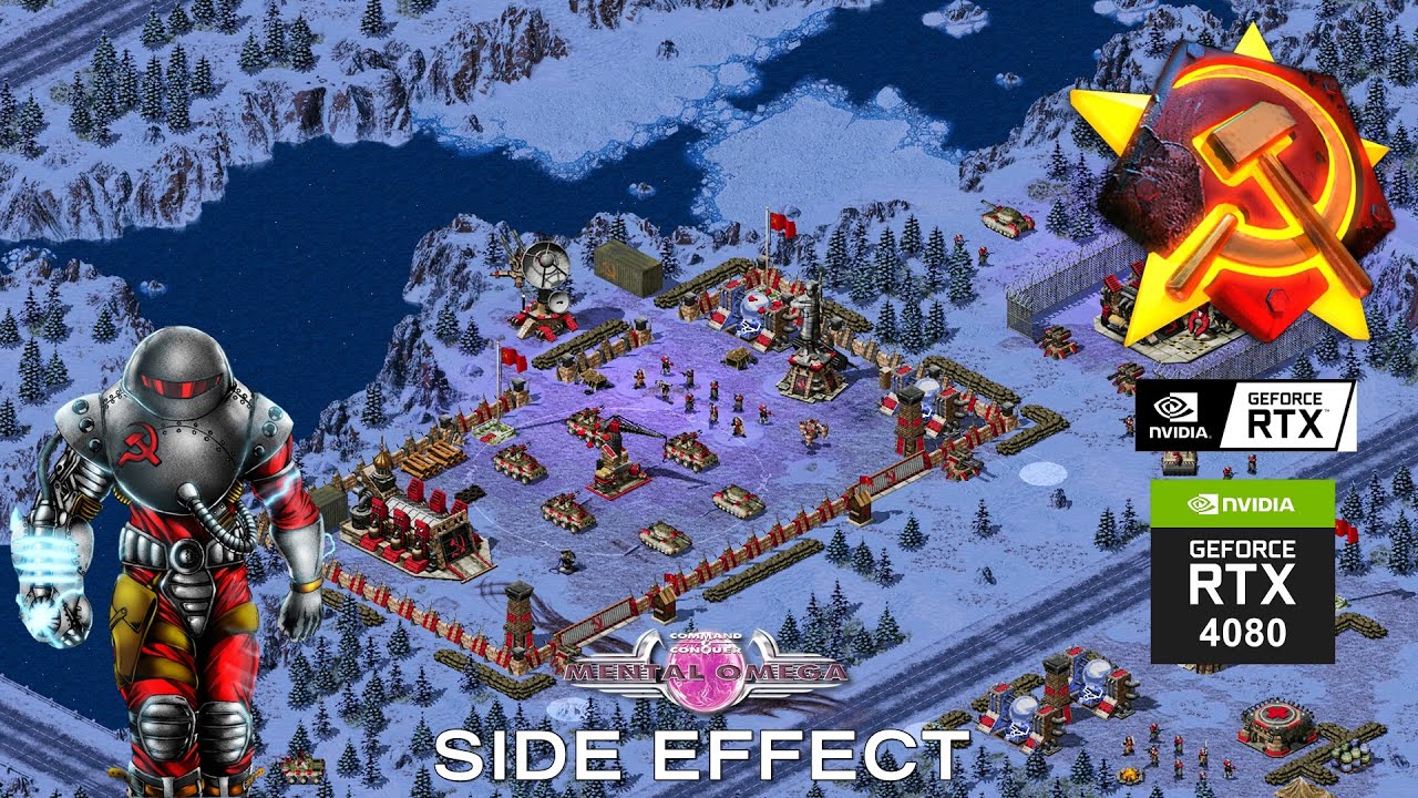 Red Alert 2 | Mental Omega 3.3.6 - Soviet Mission 4 - Side Effect - RTX 4080