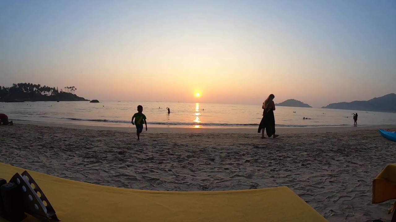 Sunset At Palolem Beach, Goa, India