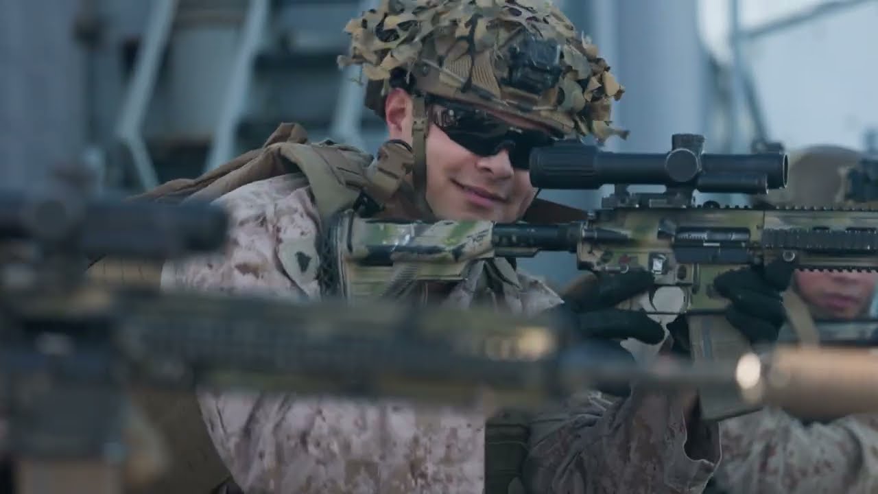 11th Marine Expeditionary Unit aboard the USS Comstock in the Pacific