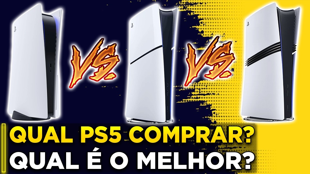 QUAL PS5 COMPRAR? DIFEREN&Ccedil;AS ENTRE PS5 SLIM E PRO