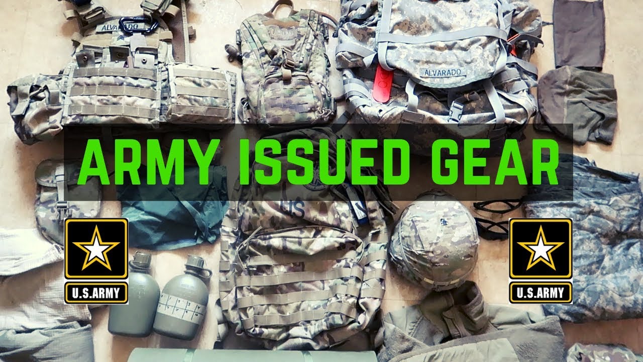 Gear You Get In The Army | ARMY CIF (Central Issue Facility)