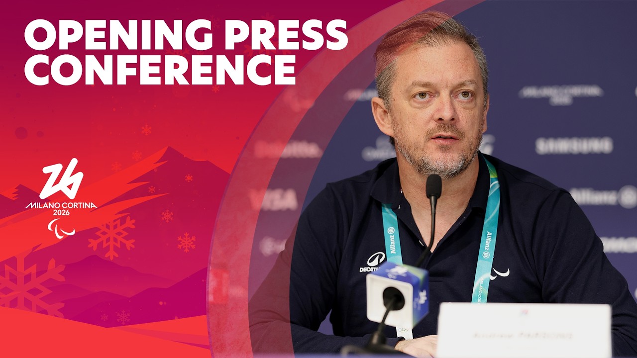IPC & Milano Cortina 2026 Opening Press Conference 🎤❄️ | Milano Cortina 2026