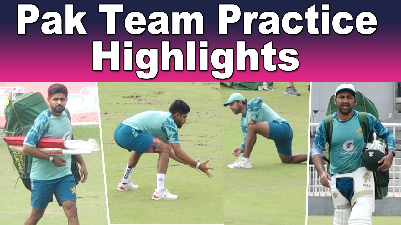Babar Azam and Sarfaraz Ahmed entry in ground with kit bags