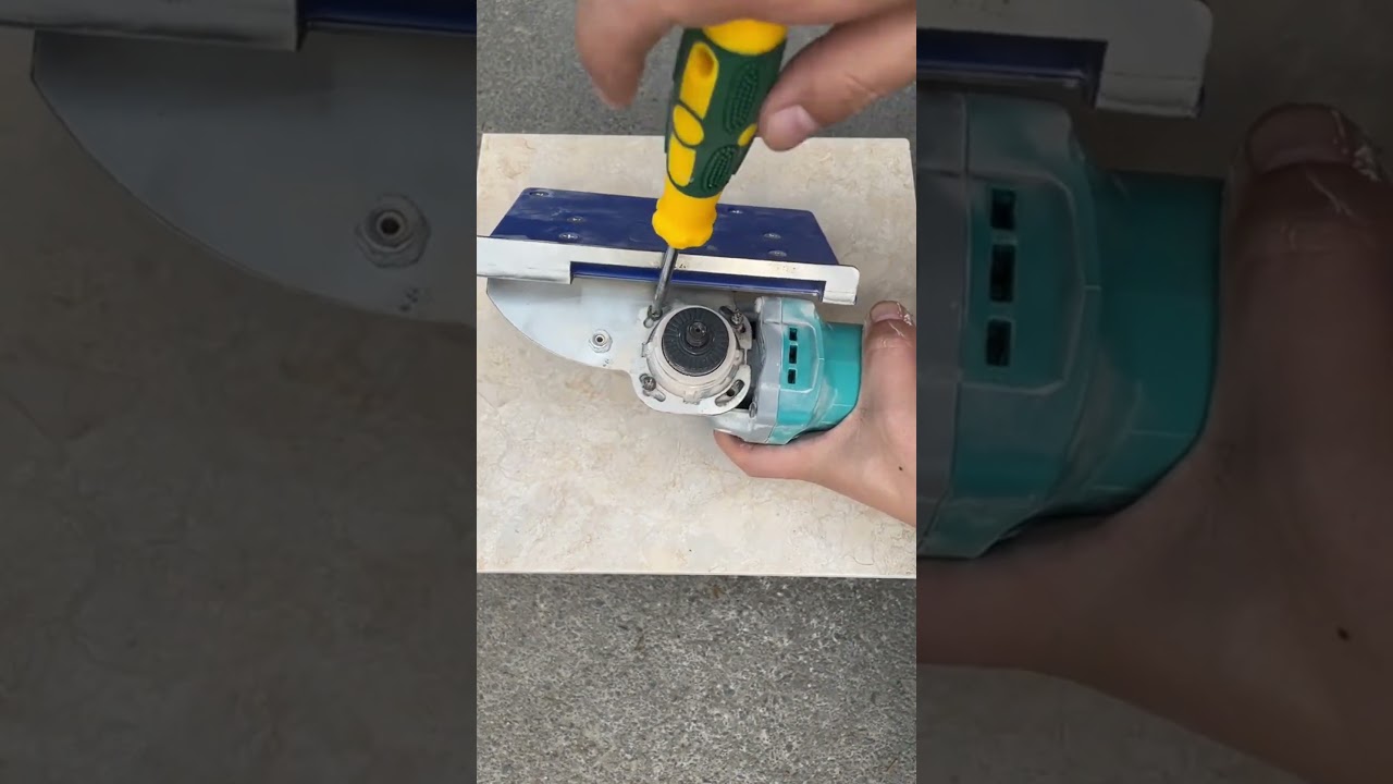 Khung m&agrave;i g&oacute;c , B&agrave;n cắt m&ograve;i gạch b&agrave;n cắt v&aacute;t 45 độ lắp m&aacute;y cắt cầm tay , #tools #review #powertools