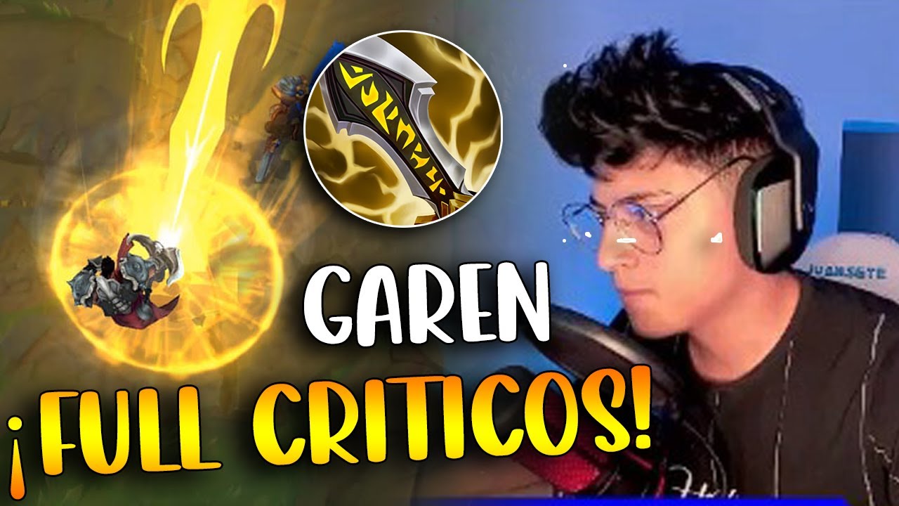 Partida PERFECTA con GAREN FULL CRITICOS 🤯 *Derrito a los rivales*