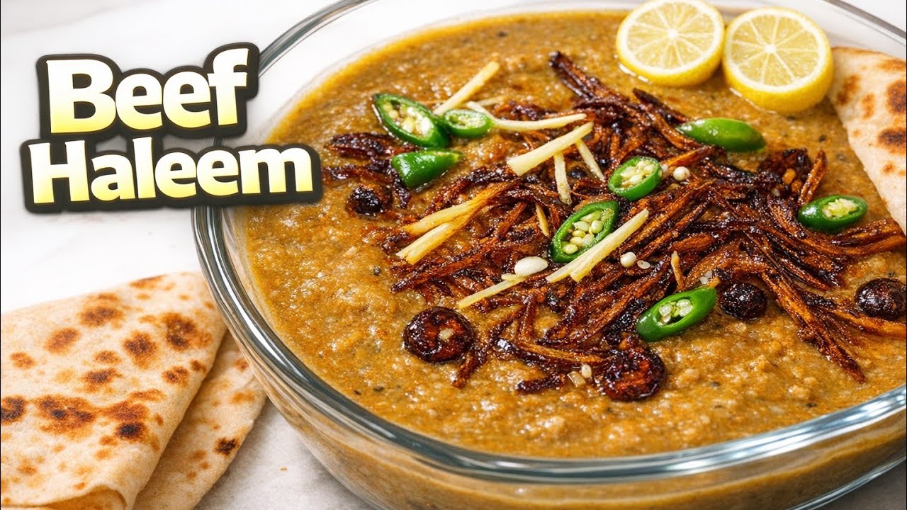 Asaan Beef Haleem Recipe | Full Desi TastePerfect Beef Haleem Ghar Par | Step by Step