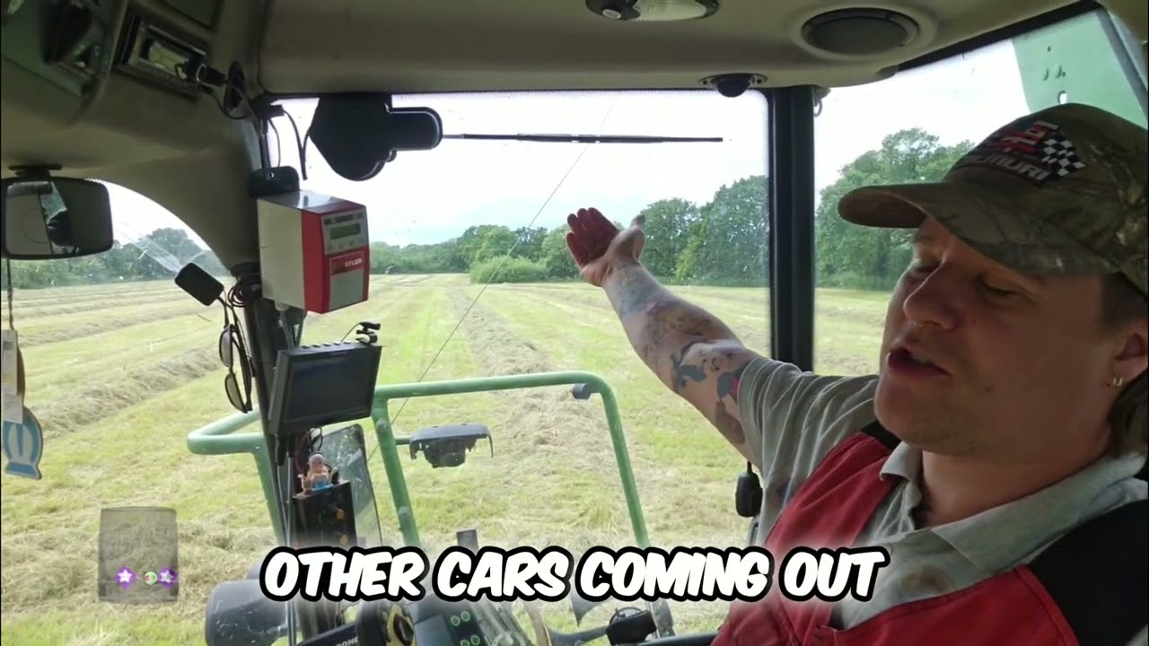 Tractor Driver's Twitch Stream: Unseen Views & Pasty Chat! #shorts