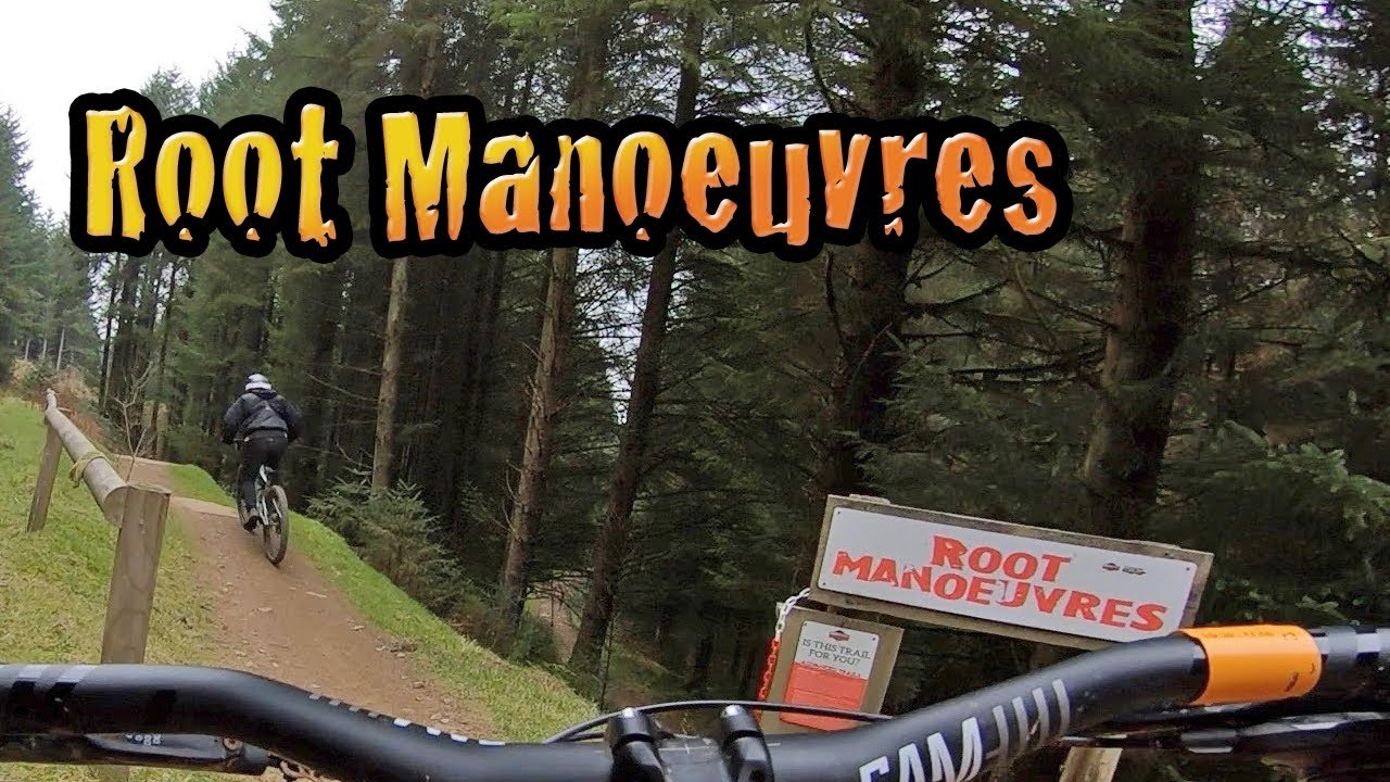 Root Manoeuvres - Full Trail - Bikepark Wales