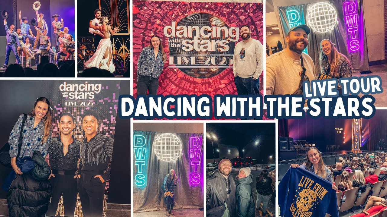 Dancing With The Stars Live Tour 2025 | Dances & Meeting the Pros | Weekend Vlog