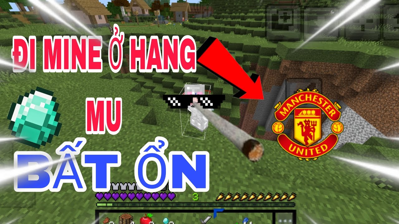 TRẢI NGHIỆM ĐI MINE CỰC BẤT ỔN TRONG MINECRAFT 
