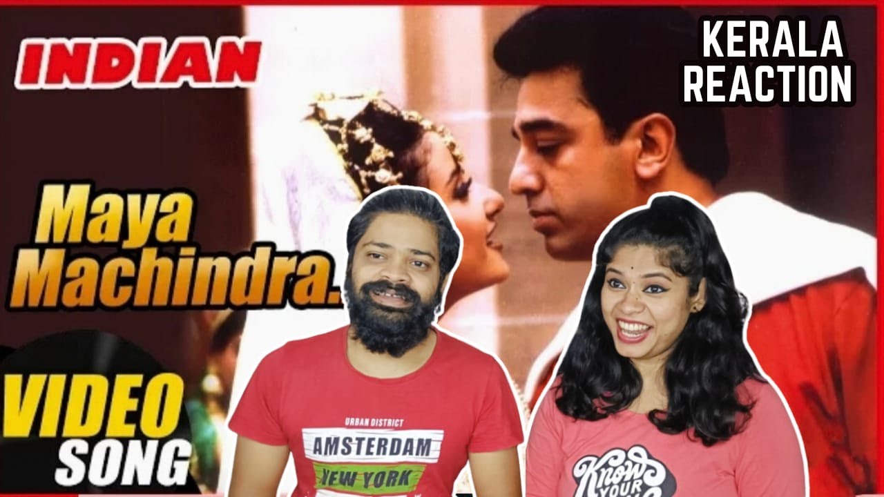 Maya Machindra Video Song REACTION | Malayalam | Indian Tamil Movie | Kamal Haasan | Manisha Koirala