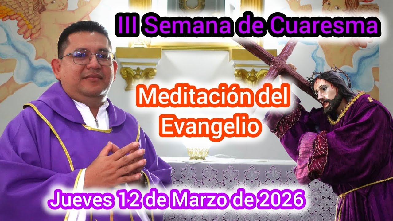 Meditación del Evangelio de hoy.  Padre Deivis Rodriguez 