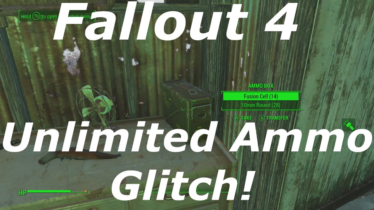 Fallout 4 Unlimited Ammo Glitch / Exploit! How to Get Infinite Ammo! (Fallout 4 Glitches)