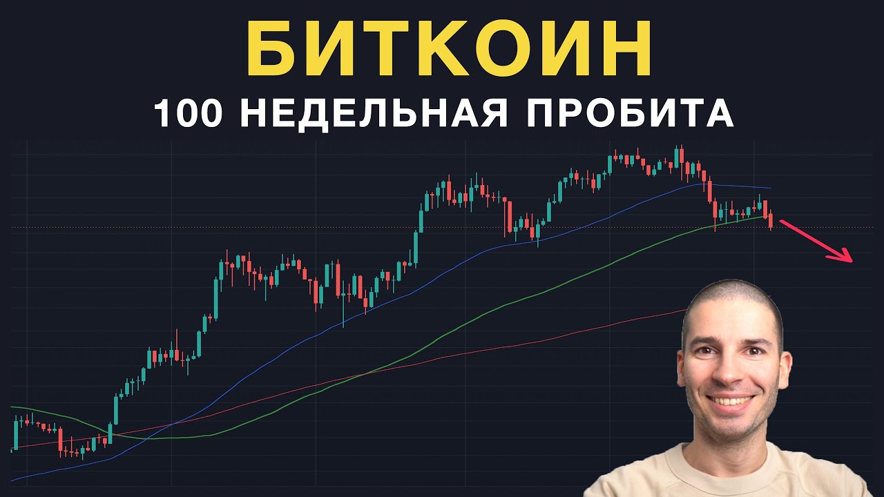 Биткоин пробил 100 недельную. Чего ожидать дальше и когда?