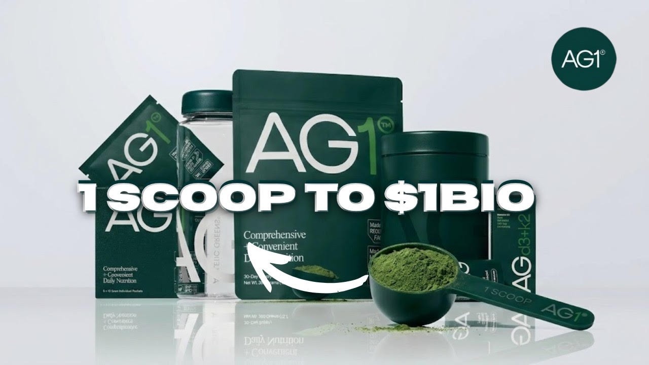 How AG1 Turned One Scoop Into a Billion-Dollar Empire