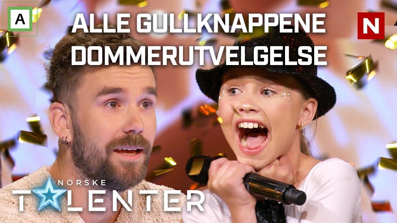 Alle gullknappene fra dommerutvelgelsen | Dommerutvelgelse | Norske talenter