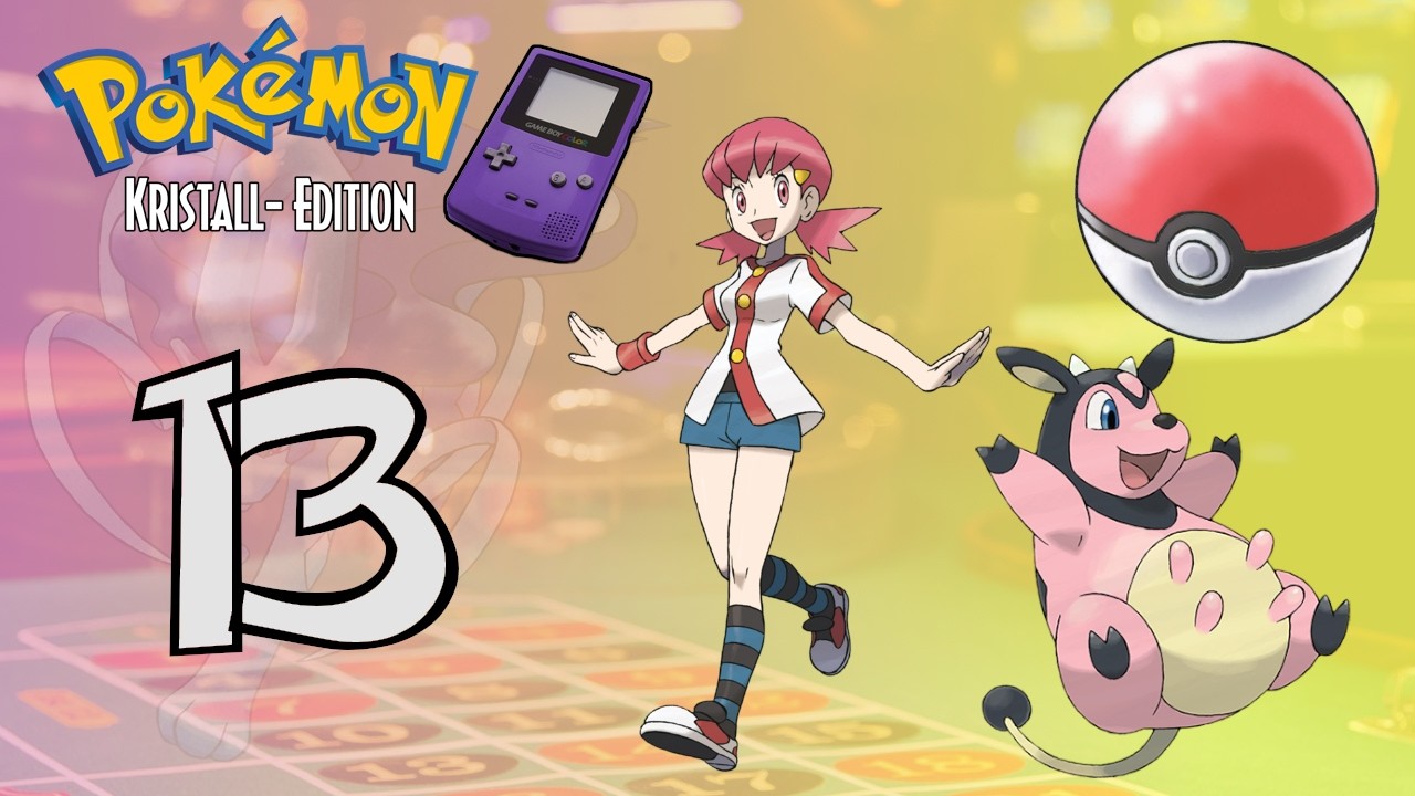 Pokémon Kristall-Edition - Part 13 - Die Würfel rollen, das Miltank walzt! | Let's Play