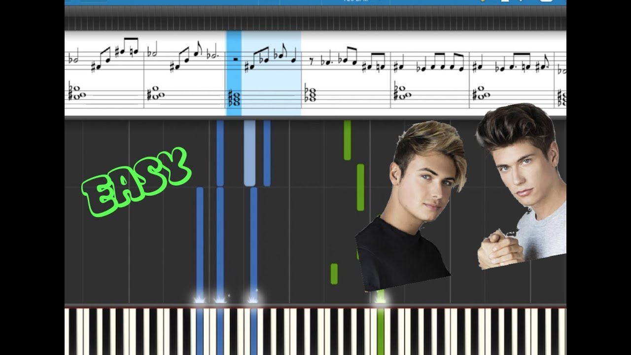 DOVE E QUANDO - BENJI & FEDE - EASY PIANO TUTORIAL - IL PIANO SUL TUBO