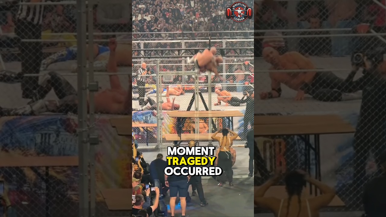 Major botch at AEW Forbidden Door 😲 #wwe #aew
