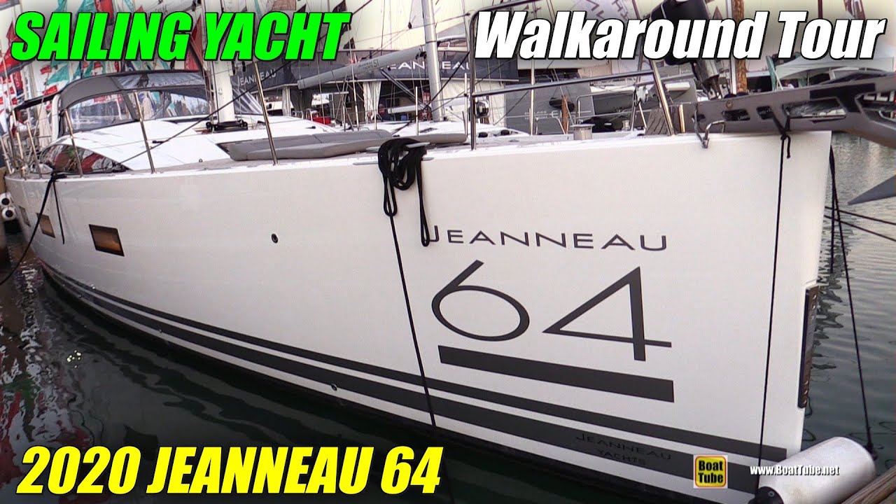 2020 Jeanneau 64 Sailing Yacht - Walkaround Tour - 2020 Miami Boat Show