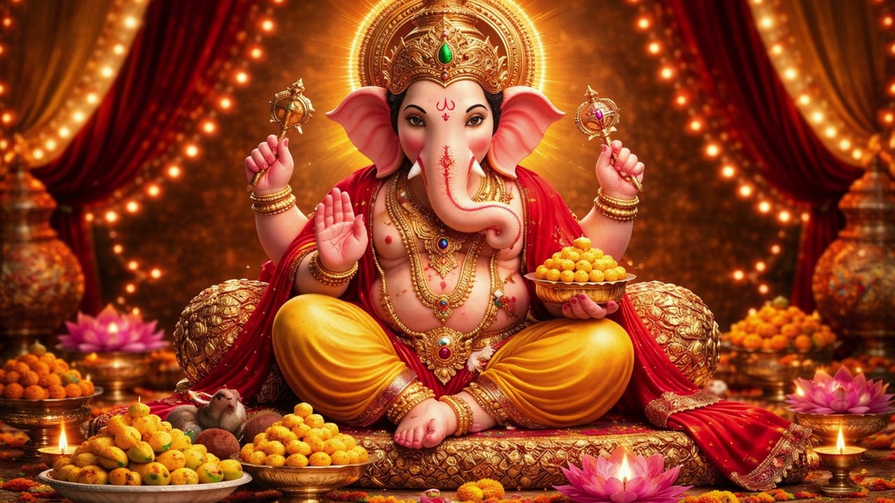 ॐ गण गणपतये नमः 🙏 | Powerful Ganesh Mantra