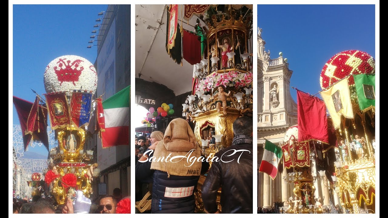 Festa delle Candelore - Sant'Agata 03/02/2019 Catania