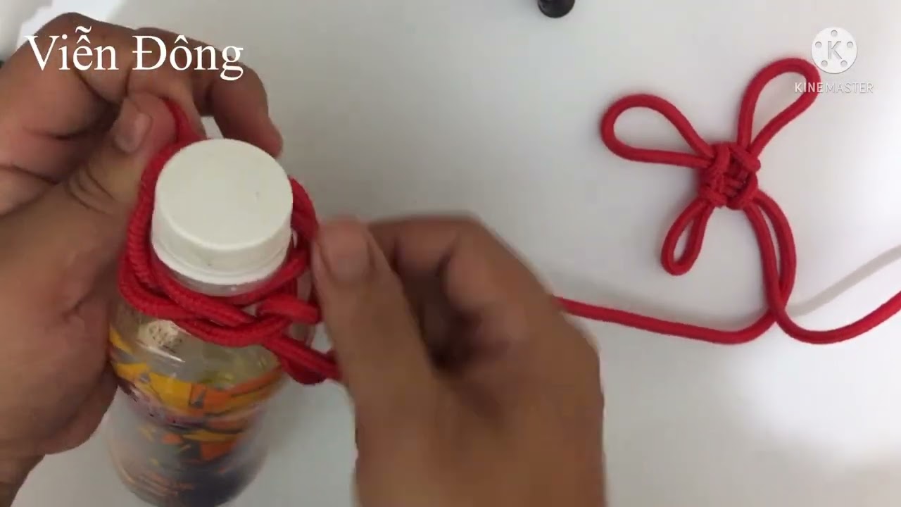 NÚT DÂY ĐEO CHAI NƯỚC BÊN MÌNH [ NÚT DÂY ỨNG DỤNG ] ÔN THI CHỈ HUY ĐỘI
