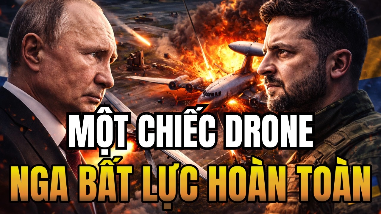 Ukraine Làm Điều Không Ai Ngờ: Toàn Bộ Phòng Không Nga Bất Lực Trong Vài Phút