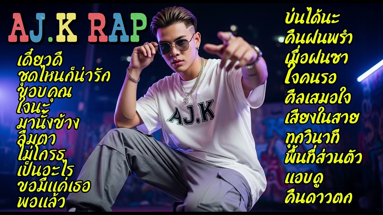 รวมเพลงแร๊พทุกอารมณ์ ฟังสบายๆ