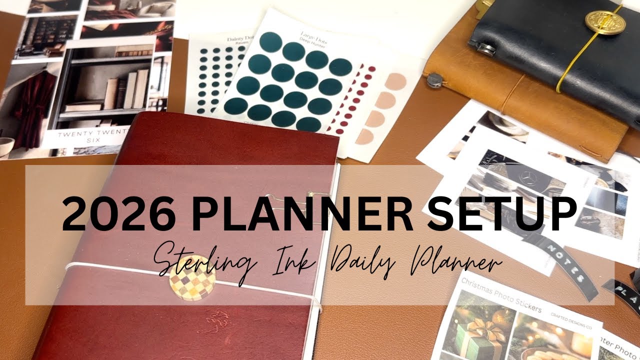 2026 Sterling Ink Daily Planner Setup | Plan With Me
