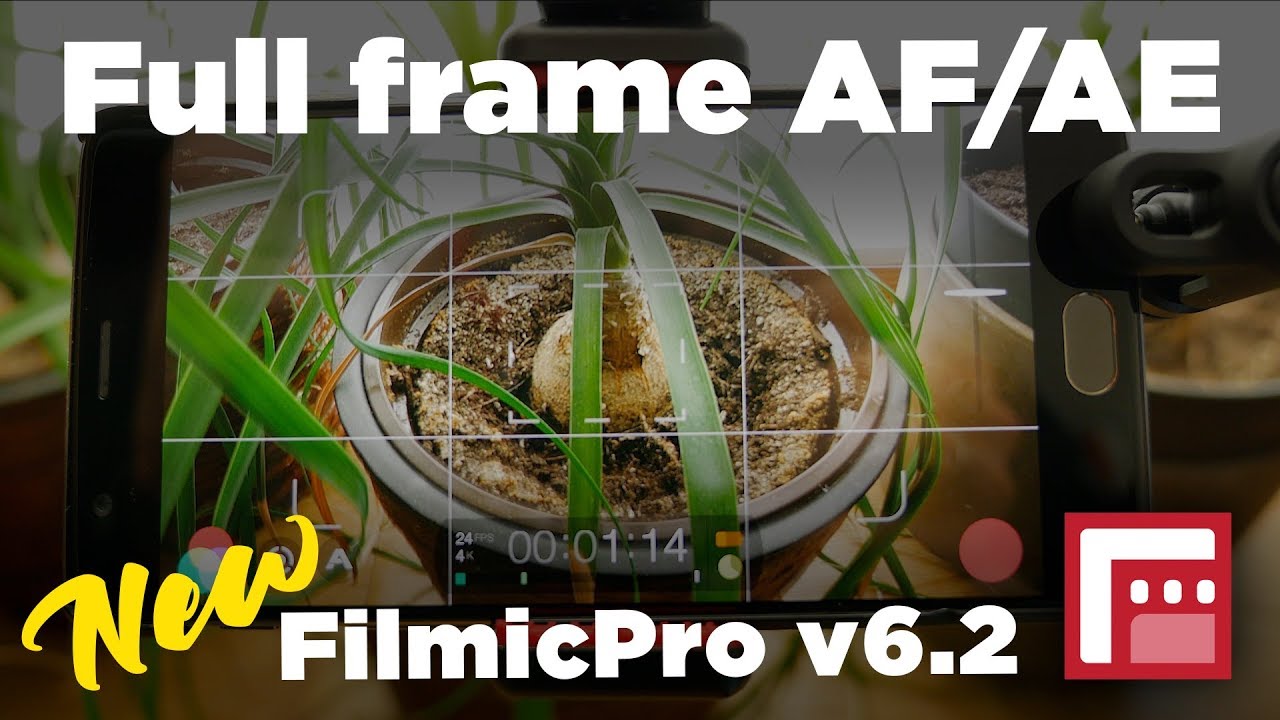 New Fullframe AF/AE in FilmicPro v6.2