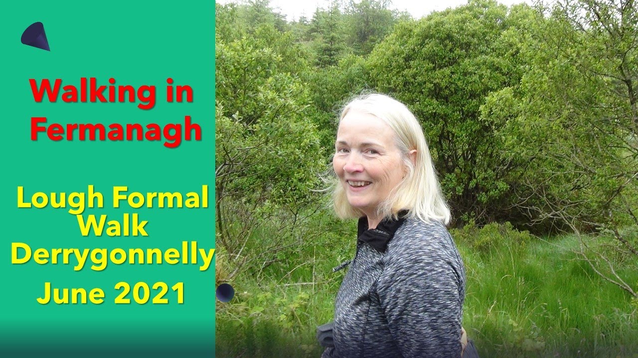 Lough Formal Forest Walk, Derrygonnelly, Co. Fermanagh, N. Ireland June 2021