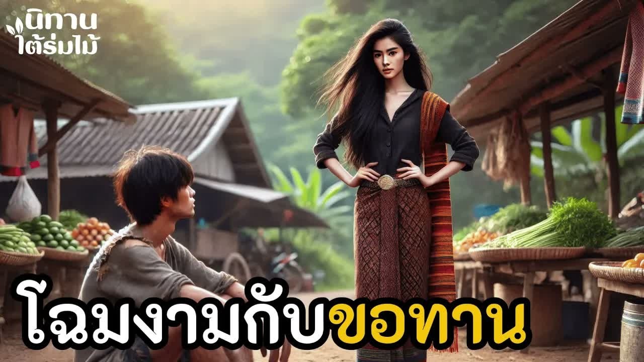 โฉมงามกับขอทาน ｜ EP.208 #นิทานพื้นบ้าน #นิทานก่อนนอน #นิทานสอนใจ #นิทานชาวบ้าน