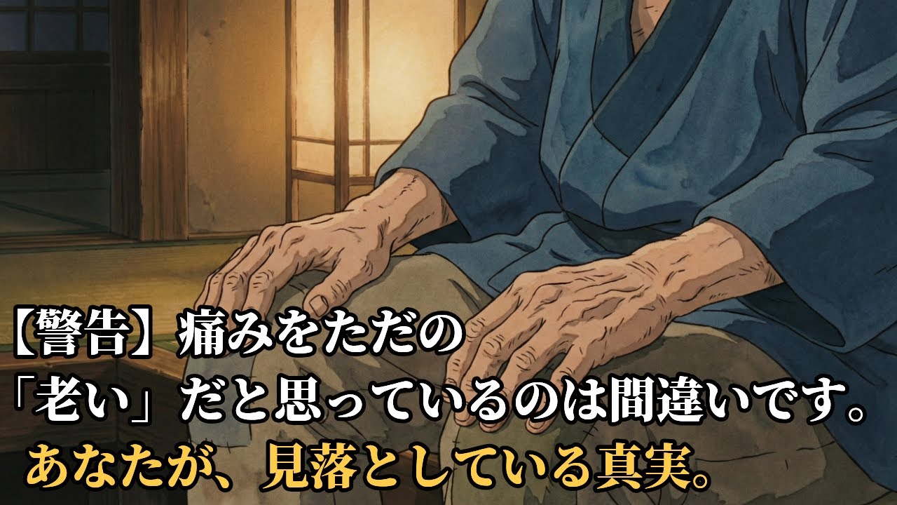 「痛み＝老化」だと思い込んでいませんか？ 70年間戦い抜いたあなただけが知らない“衝撃の真実”。