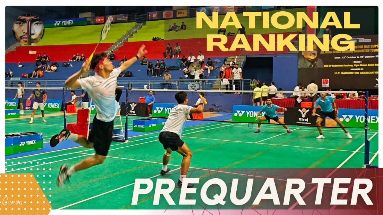 DHRUV RAWAT/SURAJ GOALA VS DEEP RAMBHIYA/RANADE:YONEX SUNRISE ALL INDIA SENIOR RANKING TOURNAMENT'24