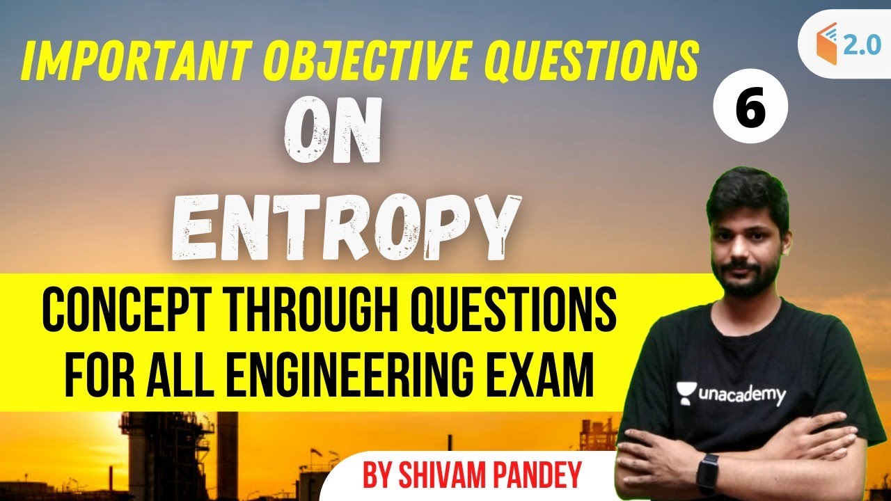 Important Objective Questions on Entropy | Concept Through Questions | Shivam Pandey