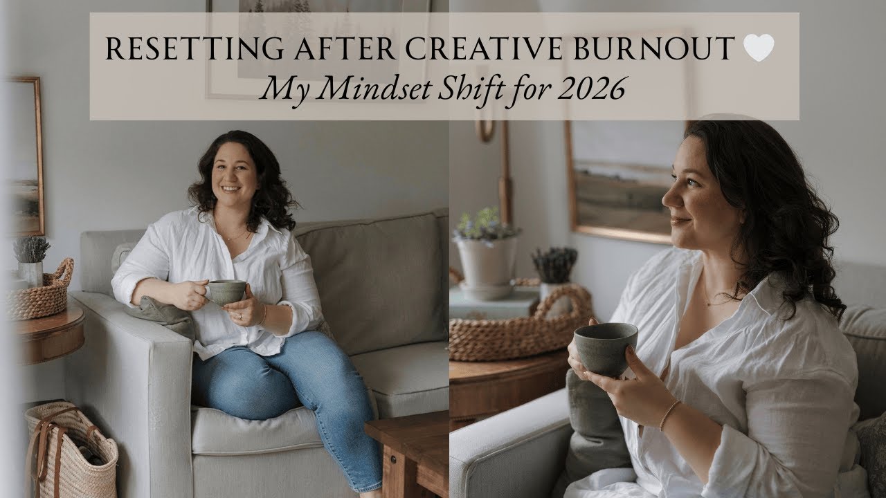 Resetting After Creative Burnout ☁️✨ My Plans and Mindset for 2026 | SEASON & SERVE