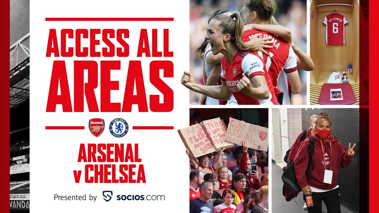 ACCESS ALL AREAS | Arsenal vs Chelsea (3-2) | Miedema, Mead (2)