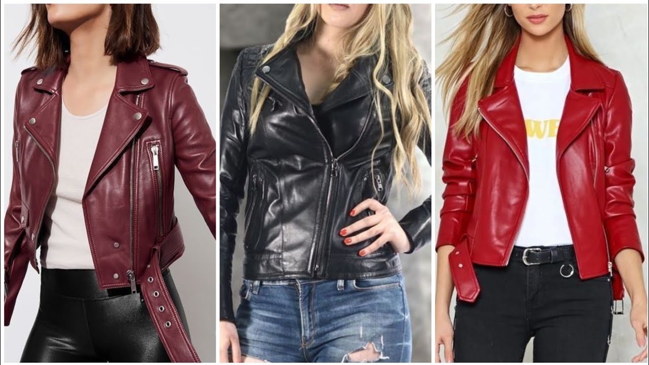 latex jacket designs/ top trendy and excellent leather and latex women jackets designs