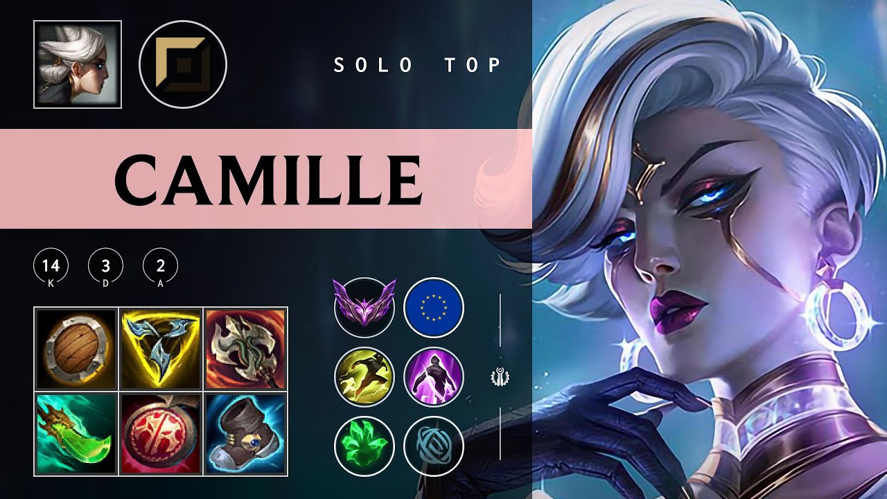Камилла на верхней линии против Свейна - EUW Master Patch 25.24