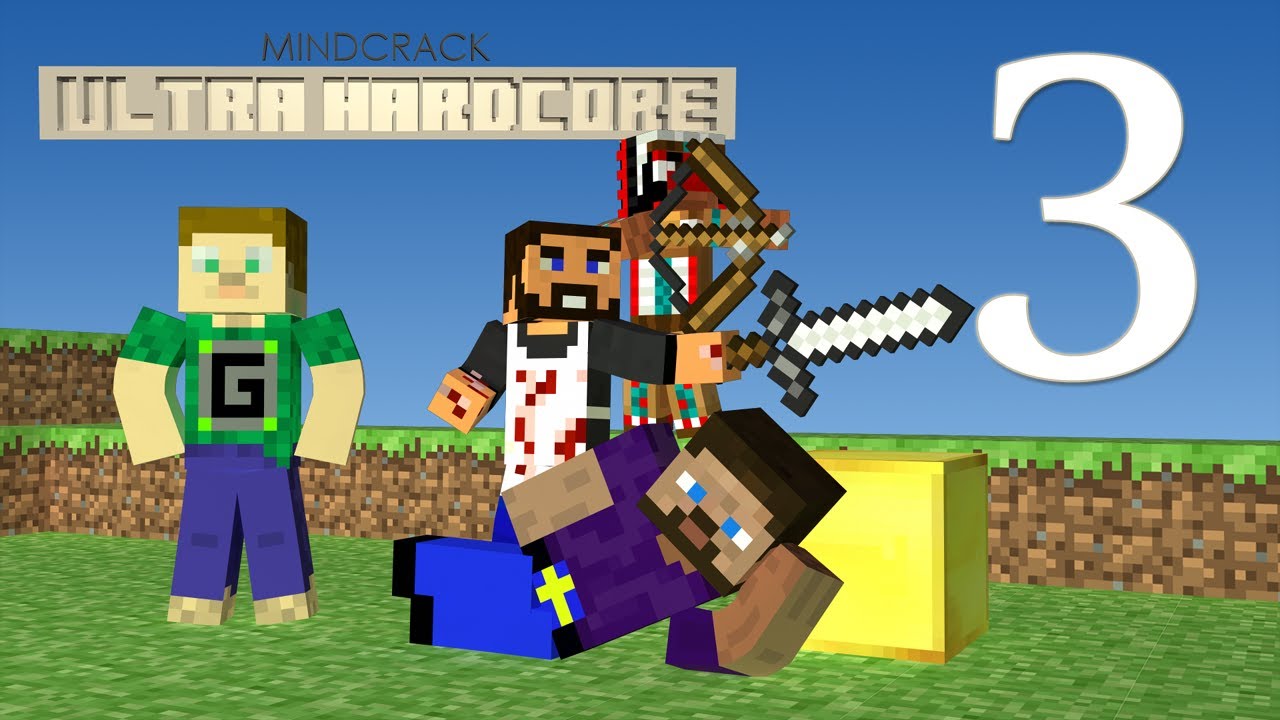 Mindcrack - Ультрахардкор - S13E3 - Нет другого пути