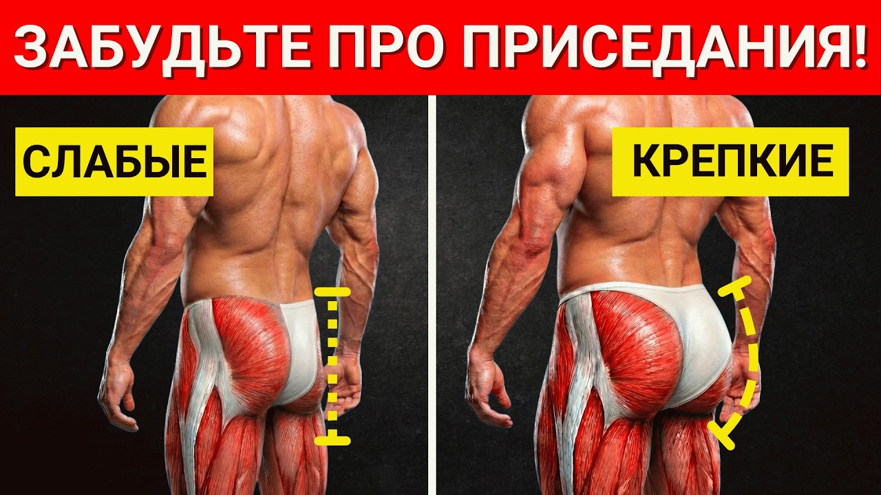 Спасите поясницу и колени: 5 упражнений для ягодиц, необходимых каждому после 50
