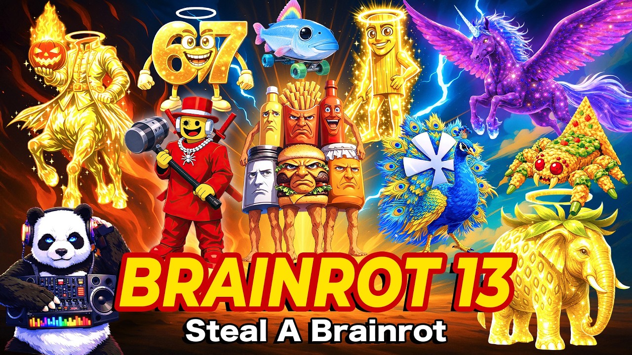 Brainrot Anime Opening Song 13 feat. NEW DIVINE STEAL A BRAINROT (Official MV) by Smirkzy Studio