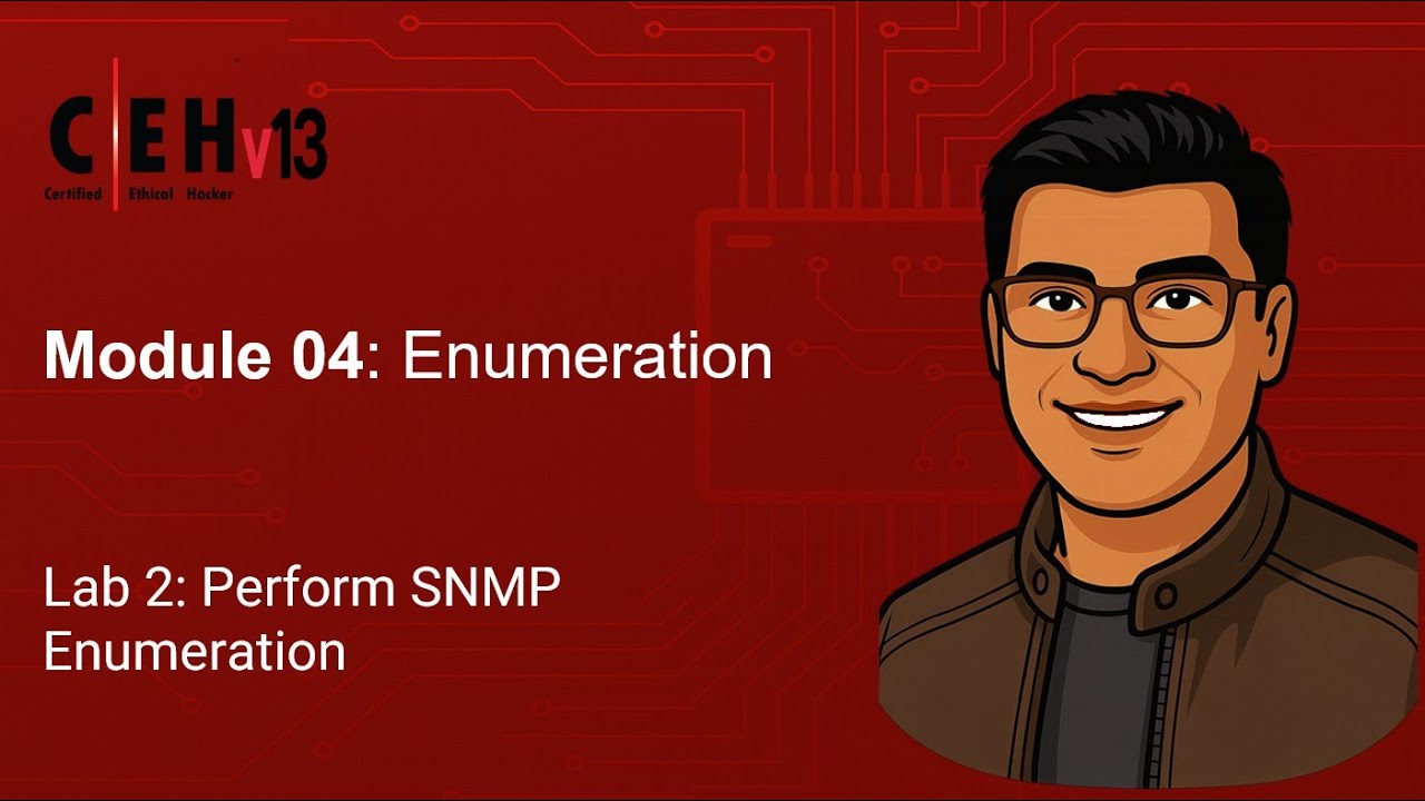 Модуль 04 — Лабораторная работа 2: Выполнение перечисления SNMP