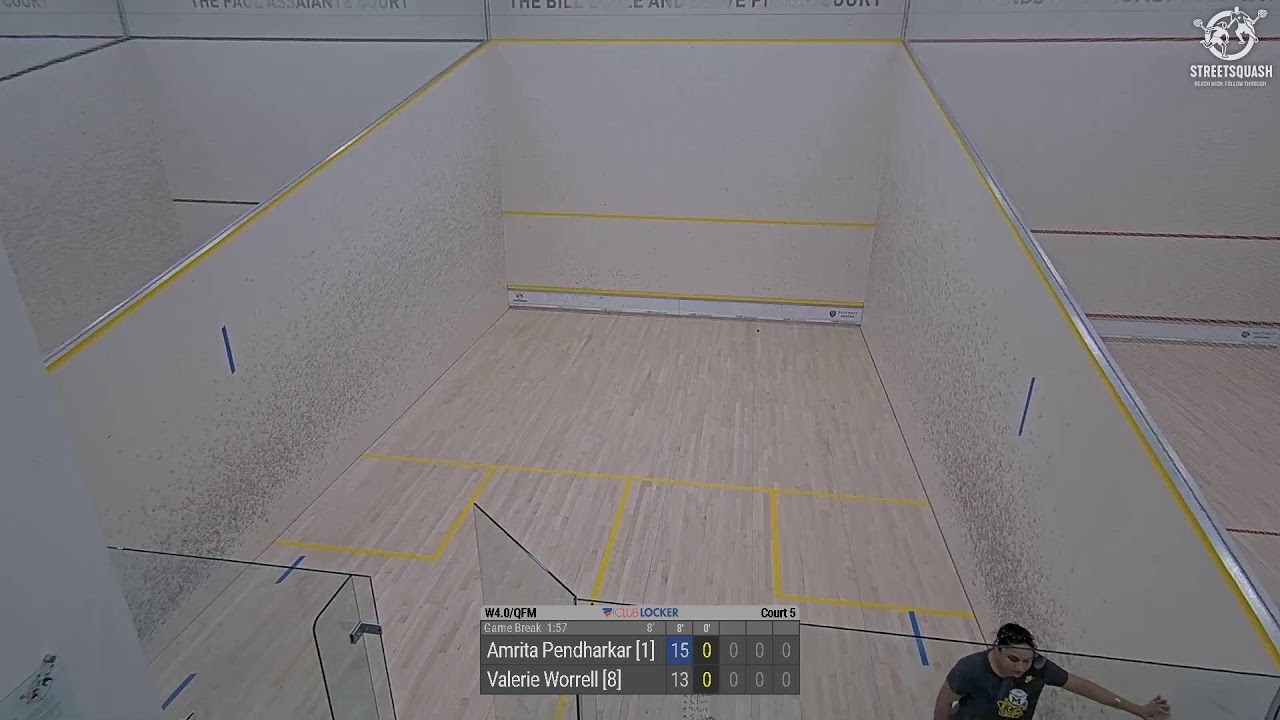 StreetSquash A vs Fairfield | StreetSquash B vs New Canaan - Court 5