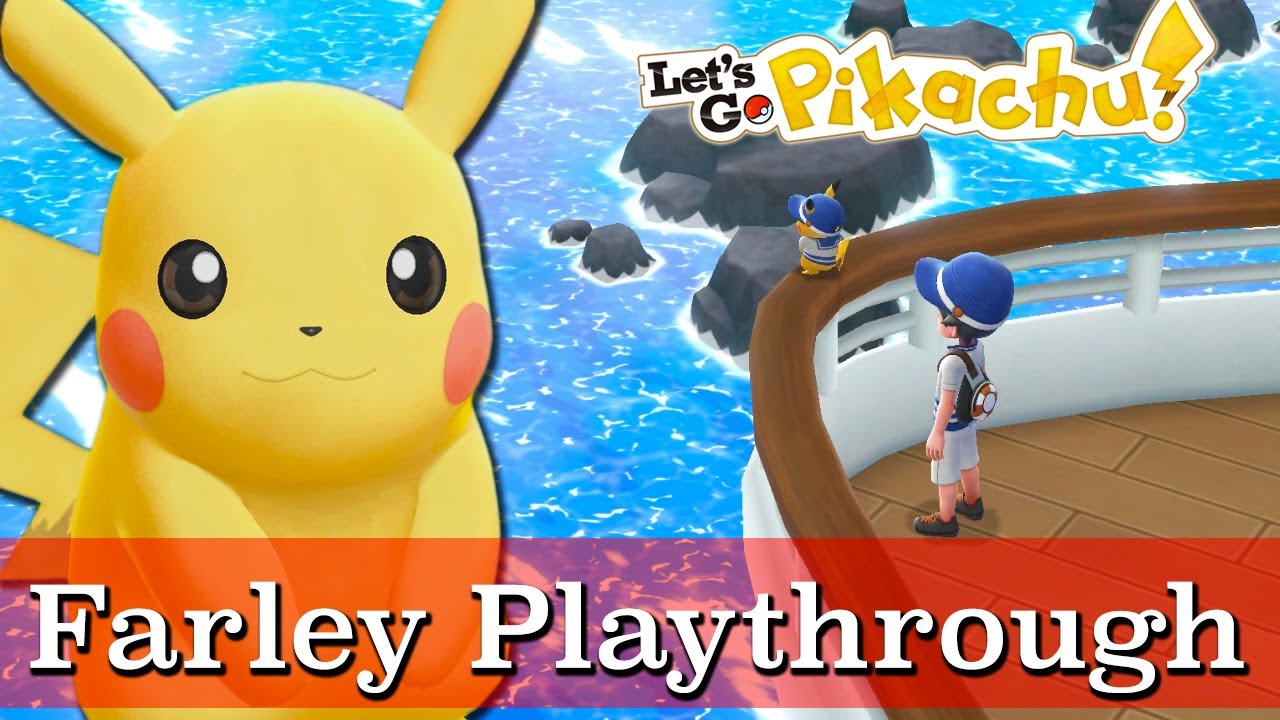 Pokemon Let's Go Pikachu Part 11 - Farley Playthrough